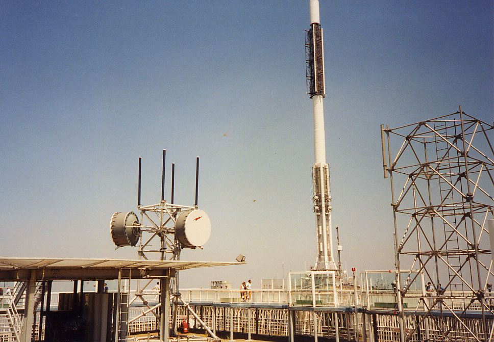 World Trade Center observation deck in 1999